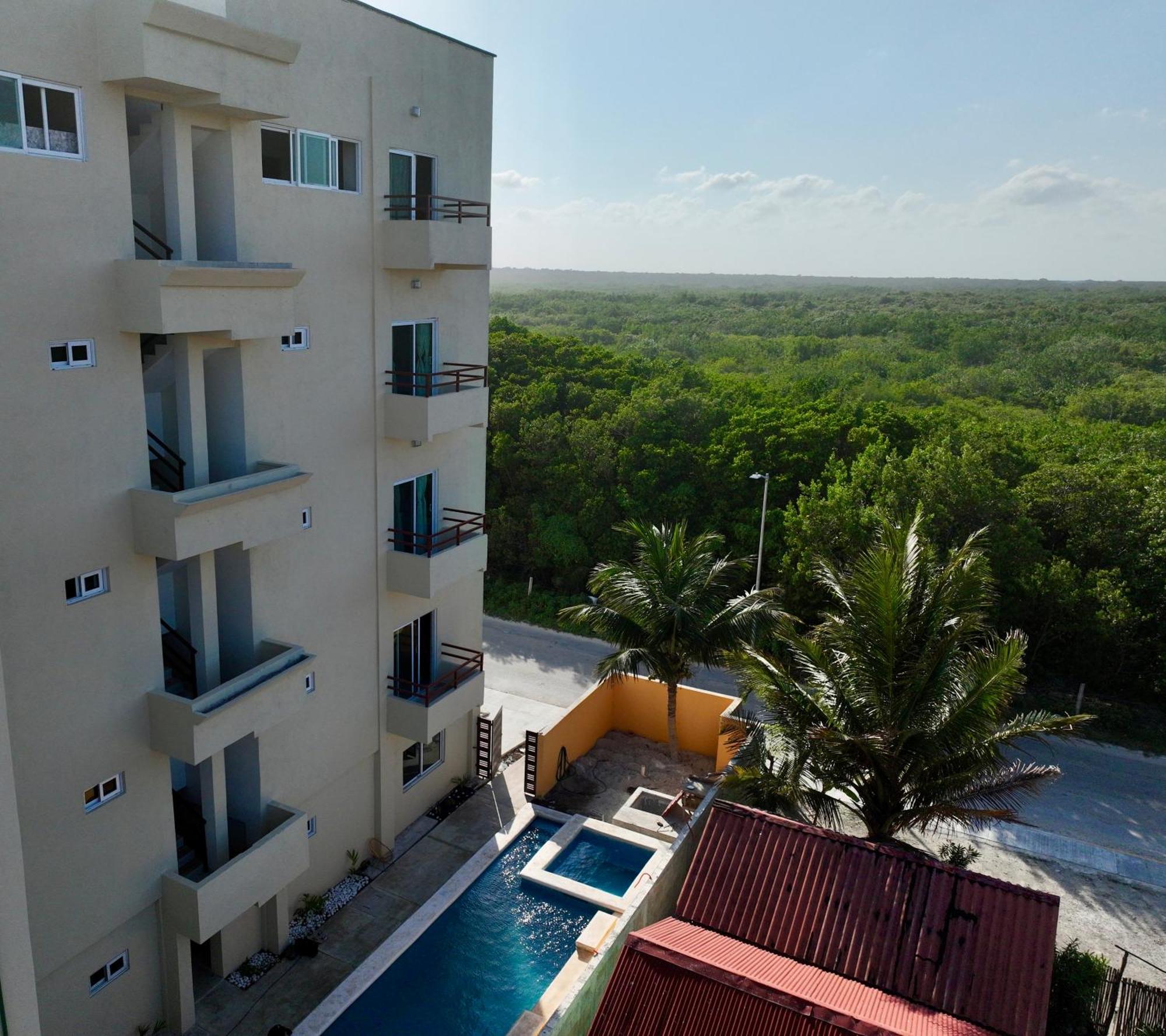 Oneiro Suites With Sea View Mahahual Dış mekan fotoğraf